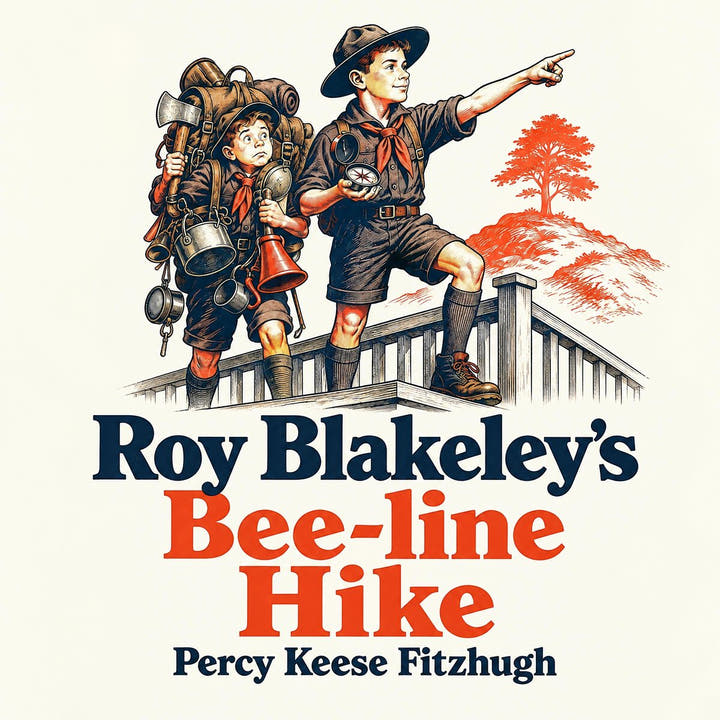 L’escursione in linea retta di Roy Blakeley, the audiobook cover