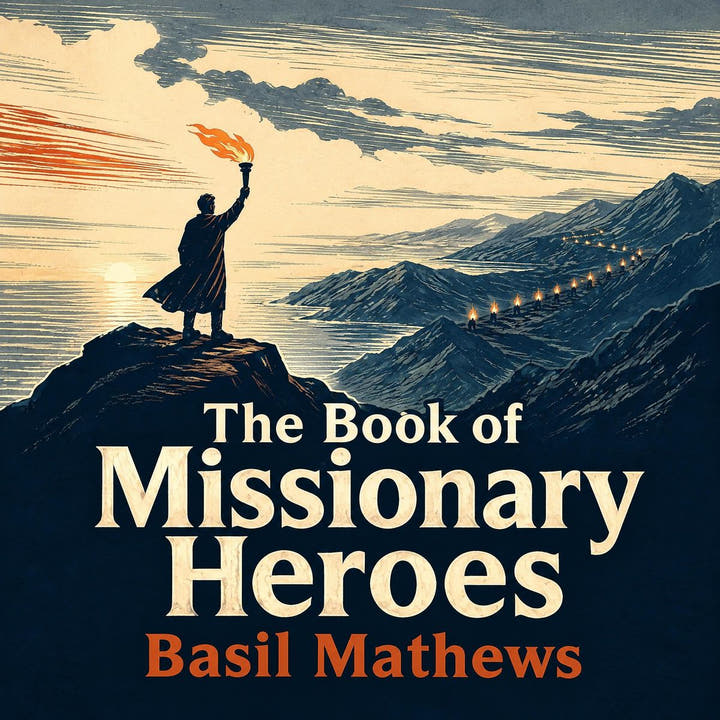The Book of Missionary Heroes, the audiobook cover