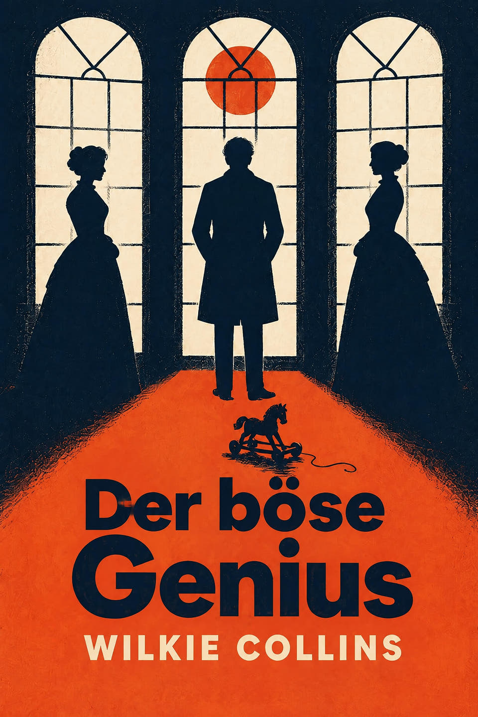 Der böse Genius by Wilkie Collins, the cover