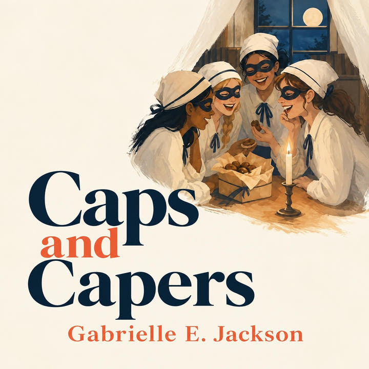 Caps et espiègleries, the audiobook cover