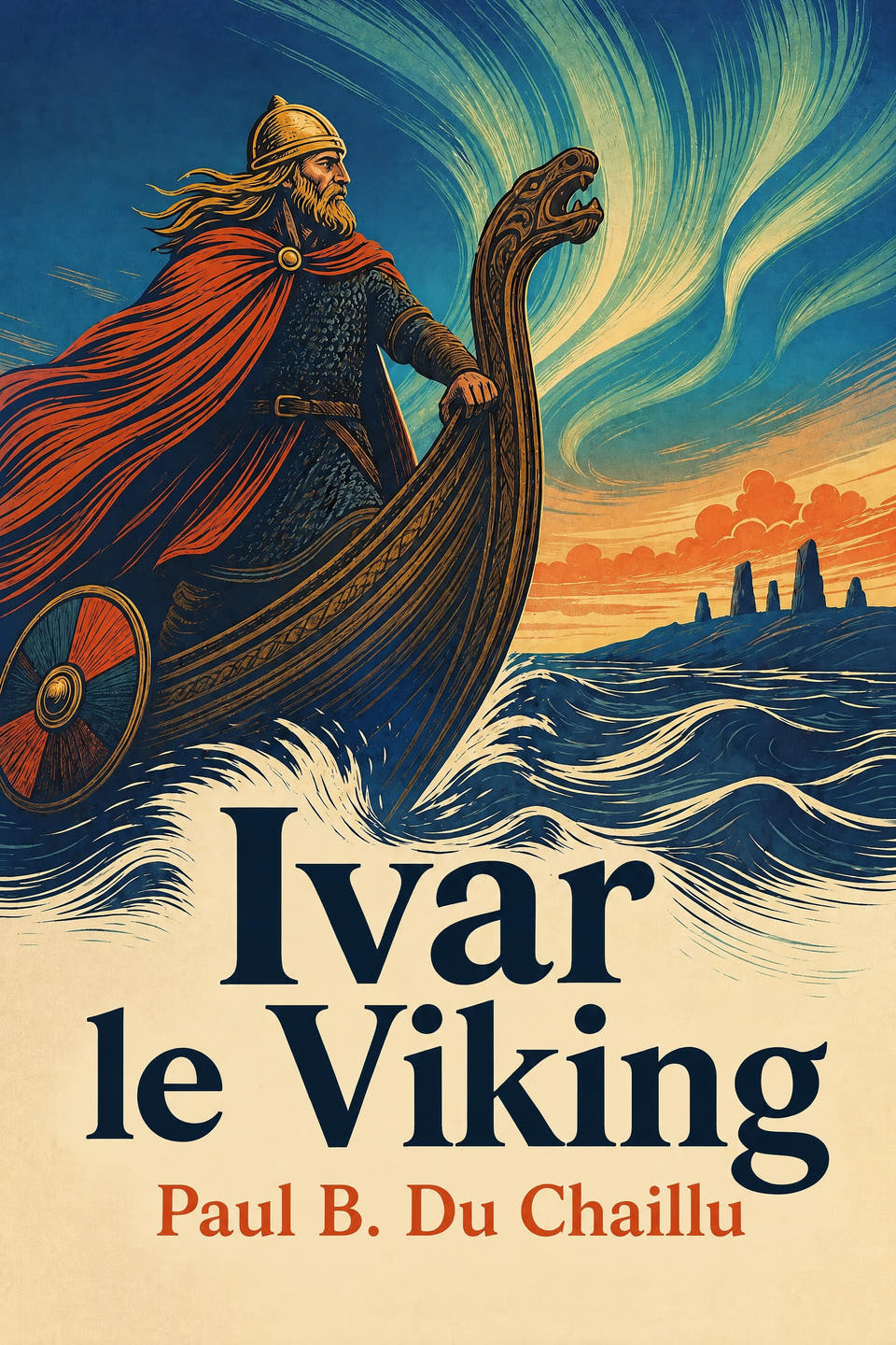 Ivar le Viking by Paul B. Du Chaillu, the cover