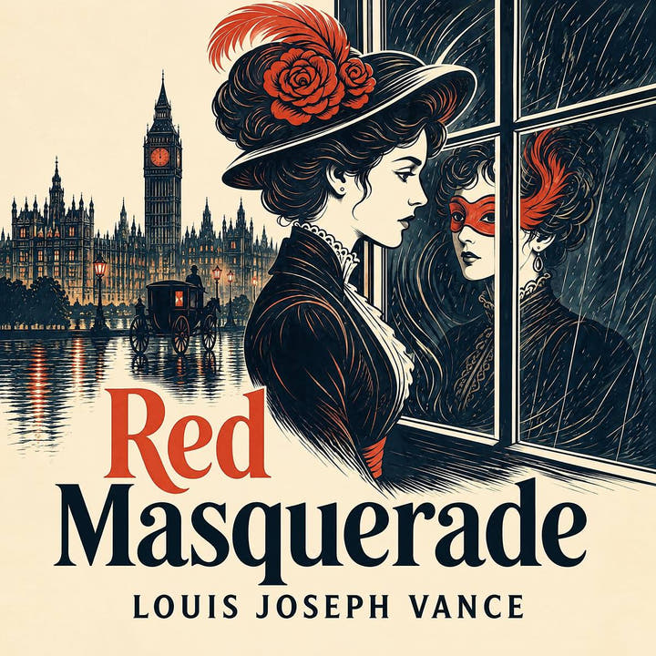 Die rote Maskerade, the audiobook cover