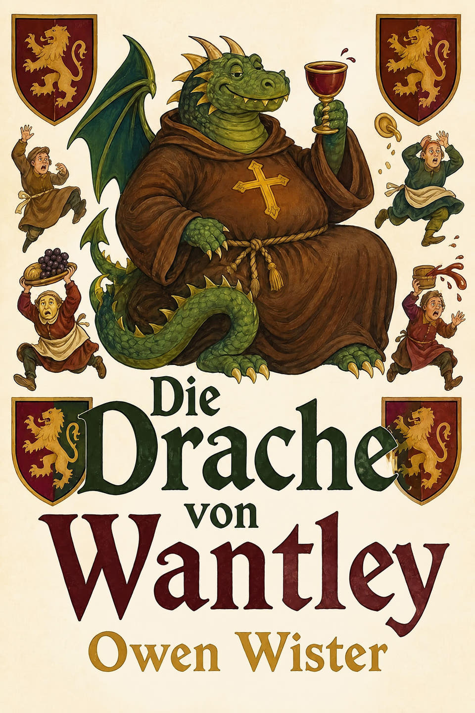Die Drache von Wantley by Owen Wister, the cover