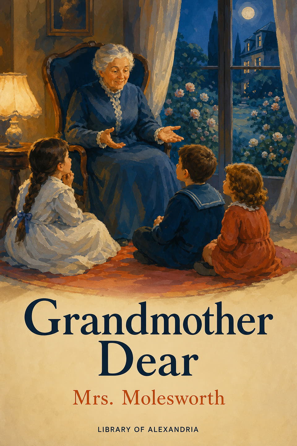 Querida abuela by Mrs. Molesworth, the cover