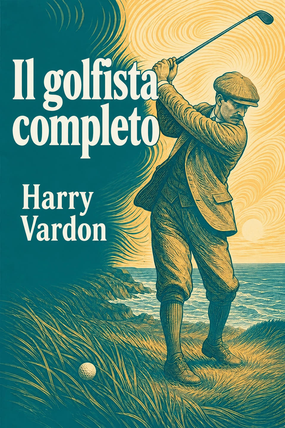 Il golfista completo by Harry Vardon, the cover