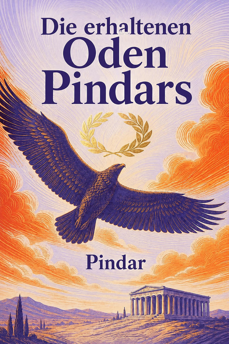 Die erhaltenen Oden Pindars by Pindar, the cover