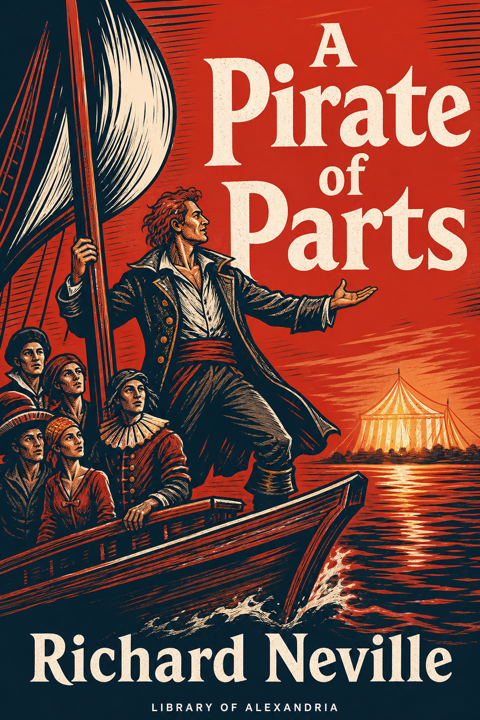 A Pirate of Parts by Richard Neville, the cover