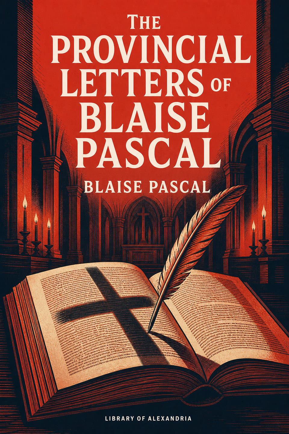 The Provincial Letters of Blaise Pascal by Blaise Pascal, the cover