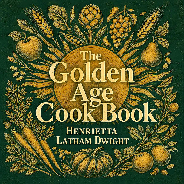 The Golden Age Cook Book, the audiobook cover