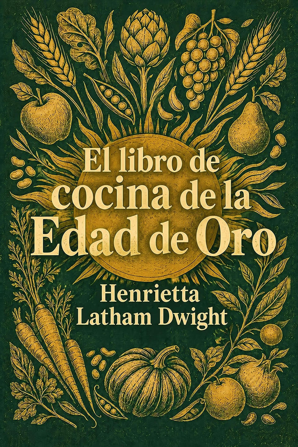 El libro de cocina de la Edad de Oro by Henrietta Latham Dwight, the cover