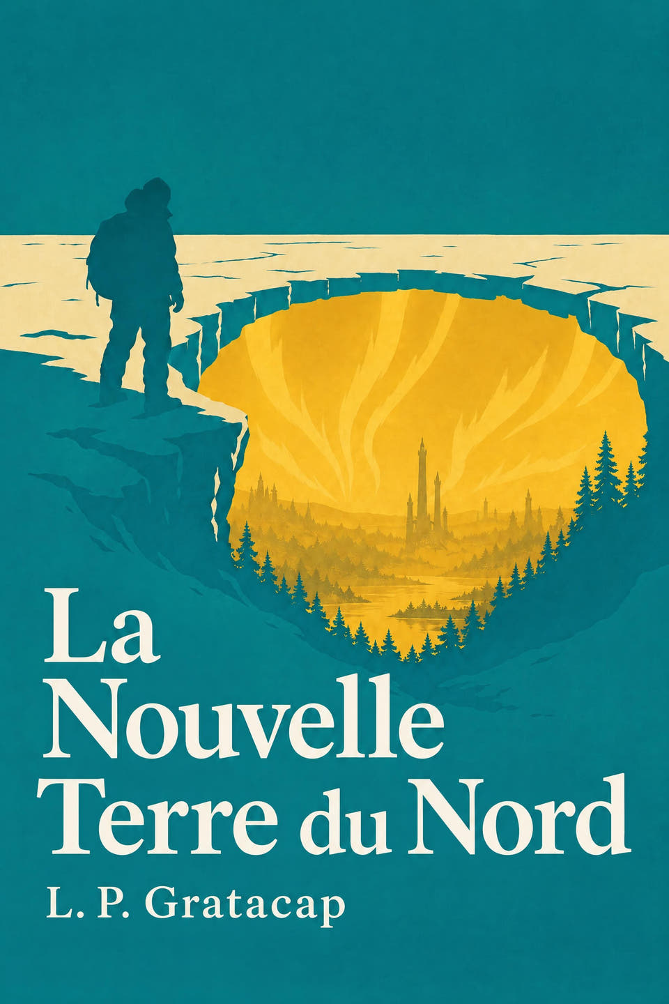 La Nouvelle Terre du Nord by L. P. Gratacap, the cover