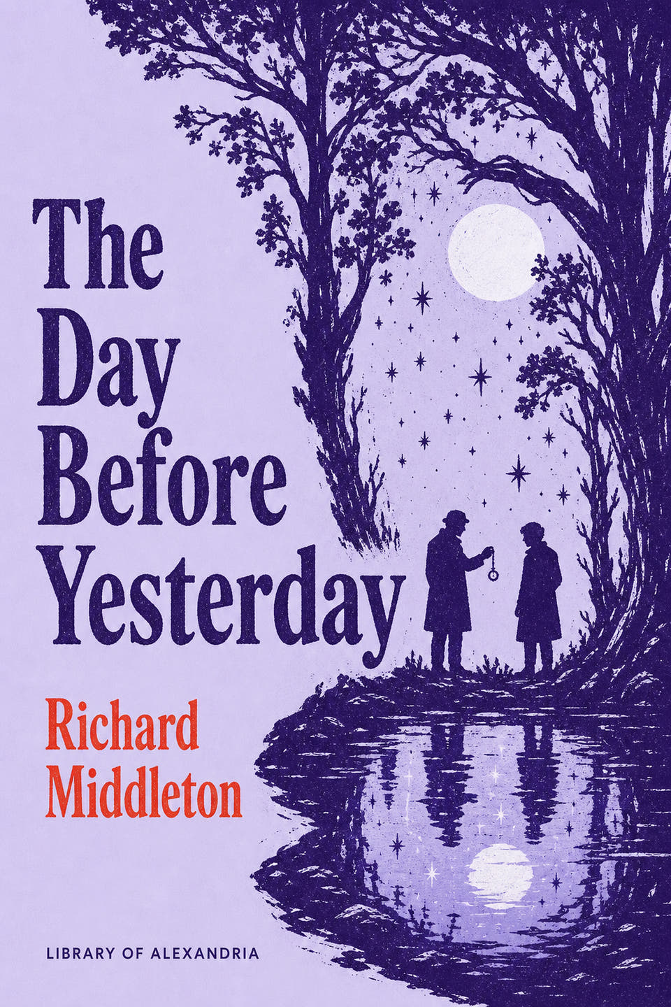 The Day Before Yesterday by Richard Middleton, the cover