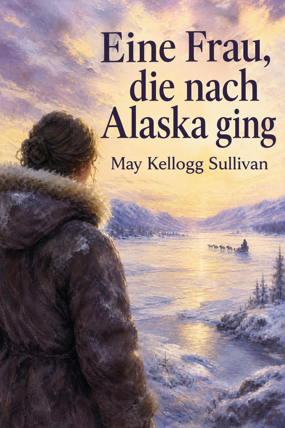 Eine Frau, die nach Alaska ging by May Kellogg Sullivan, the cover