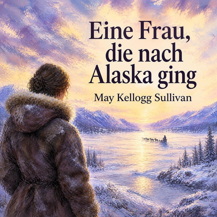 Eine Frau, die nach Alaska ging, the audiobook cover