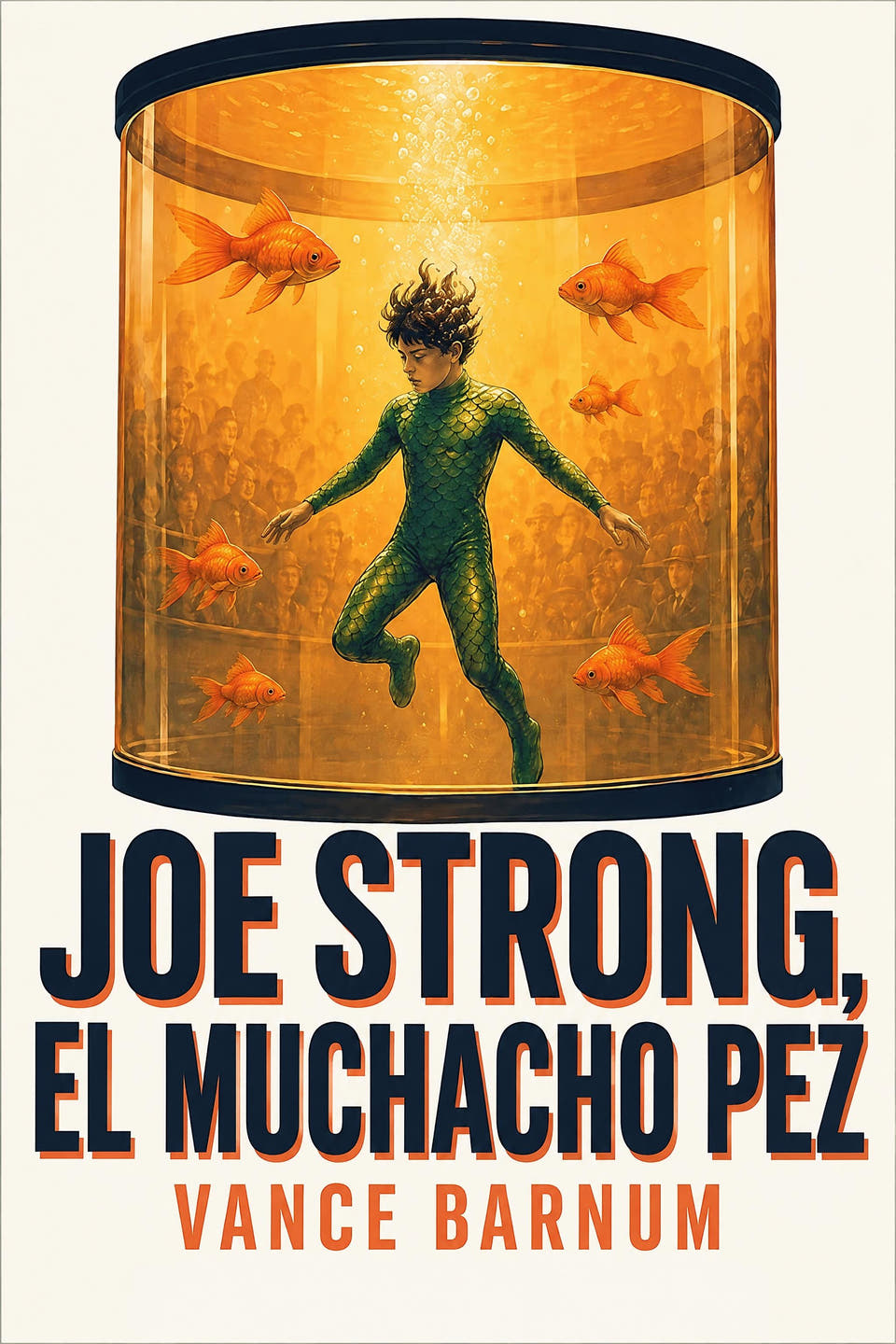 Joe Strong, el Muchacho Pez by Vance Barnum, the cover