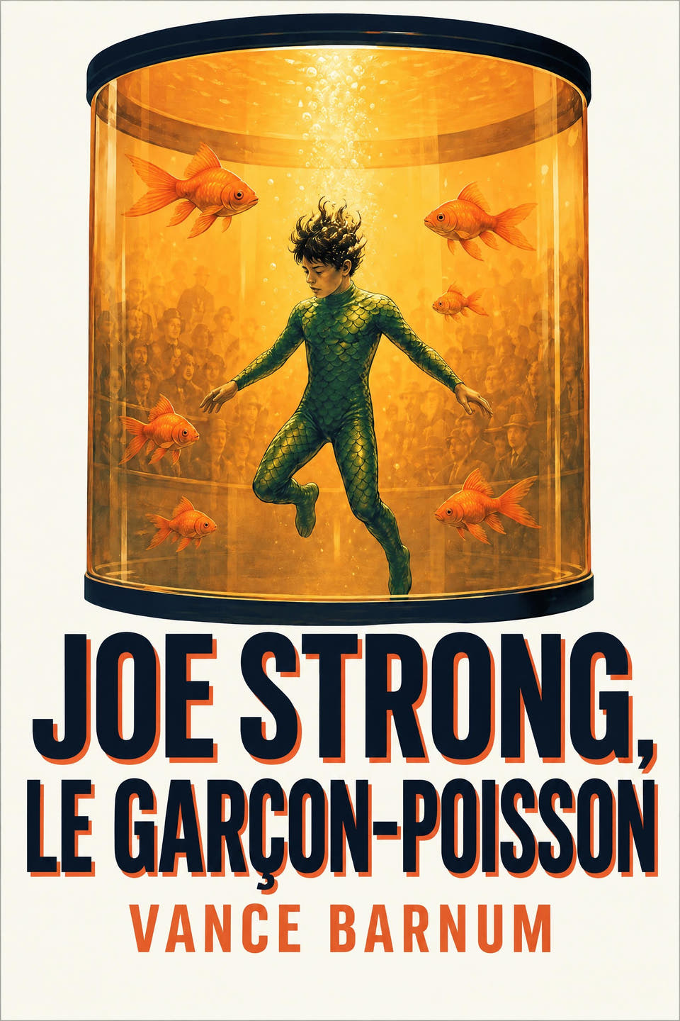 Joe Strong, le Garçon-Poisson by Vance Barnum, the cover