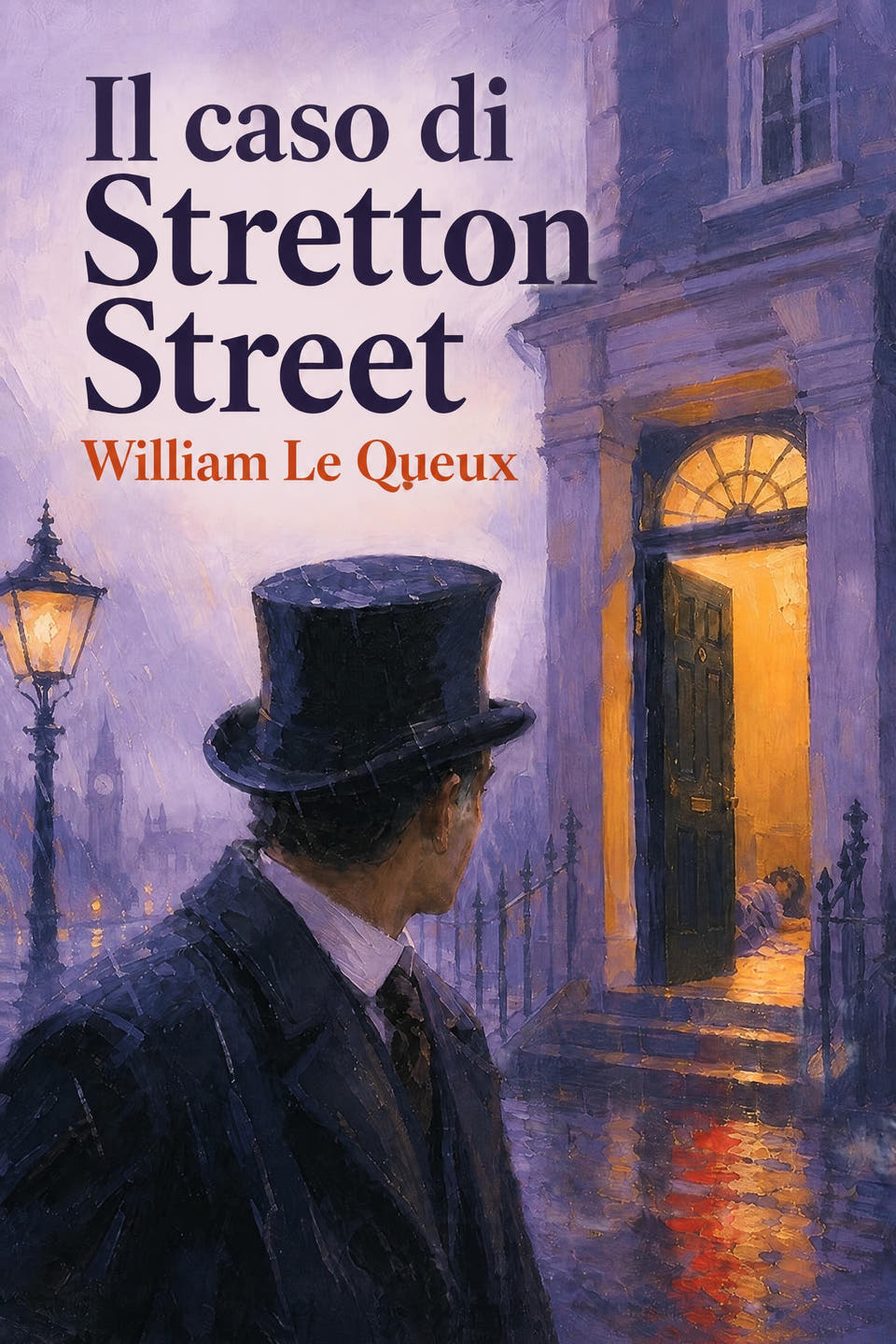 Il caso di Stretton Street by William Le Queux, the cover