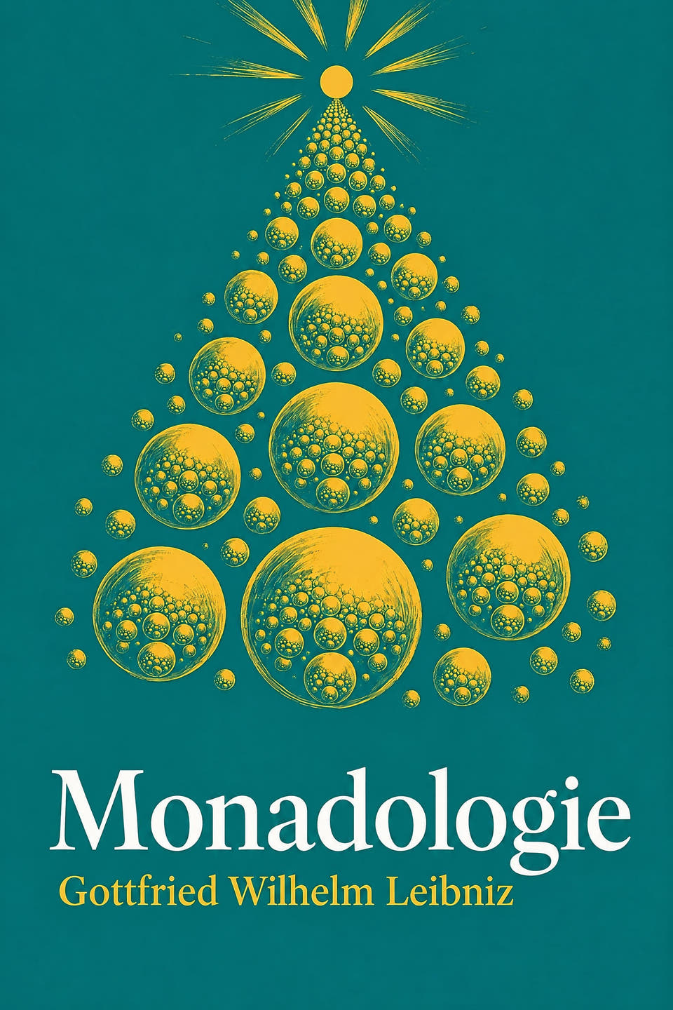Monadologie by Gottfried Wilhelm Leibniz, the cover