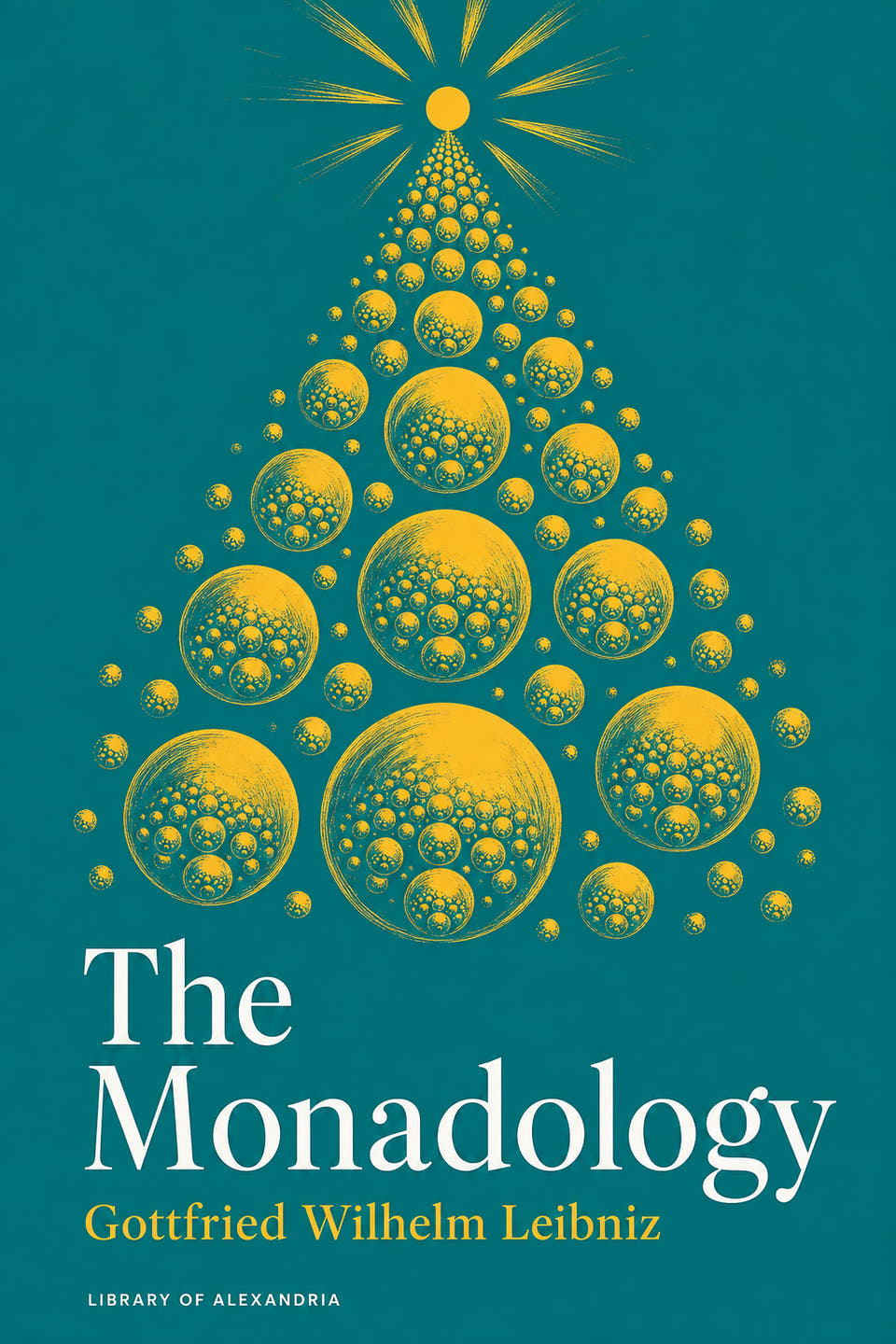 The Monadology by Gottfried Wilhelm Leibniz, the cover