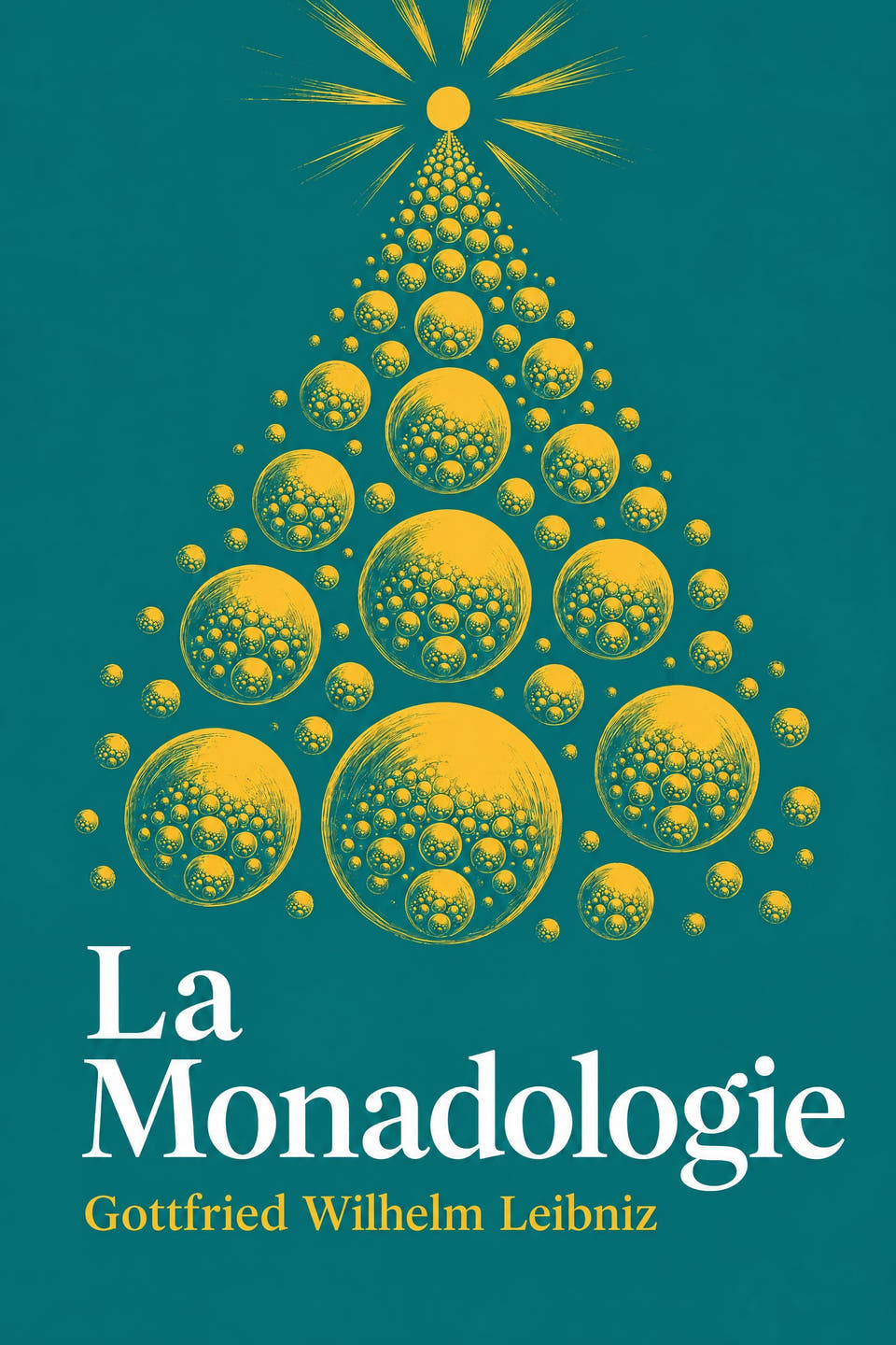 La Monadologie by Gottfried Wilhelm Leibniz, the cover