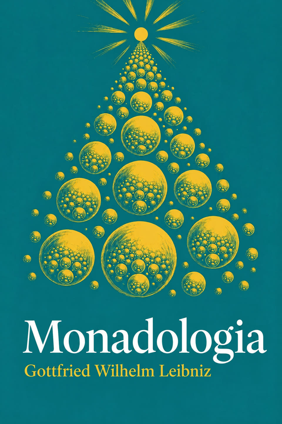 Monadologia by Gottfried Wilhelm Leibniz, the cover