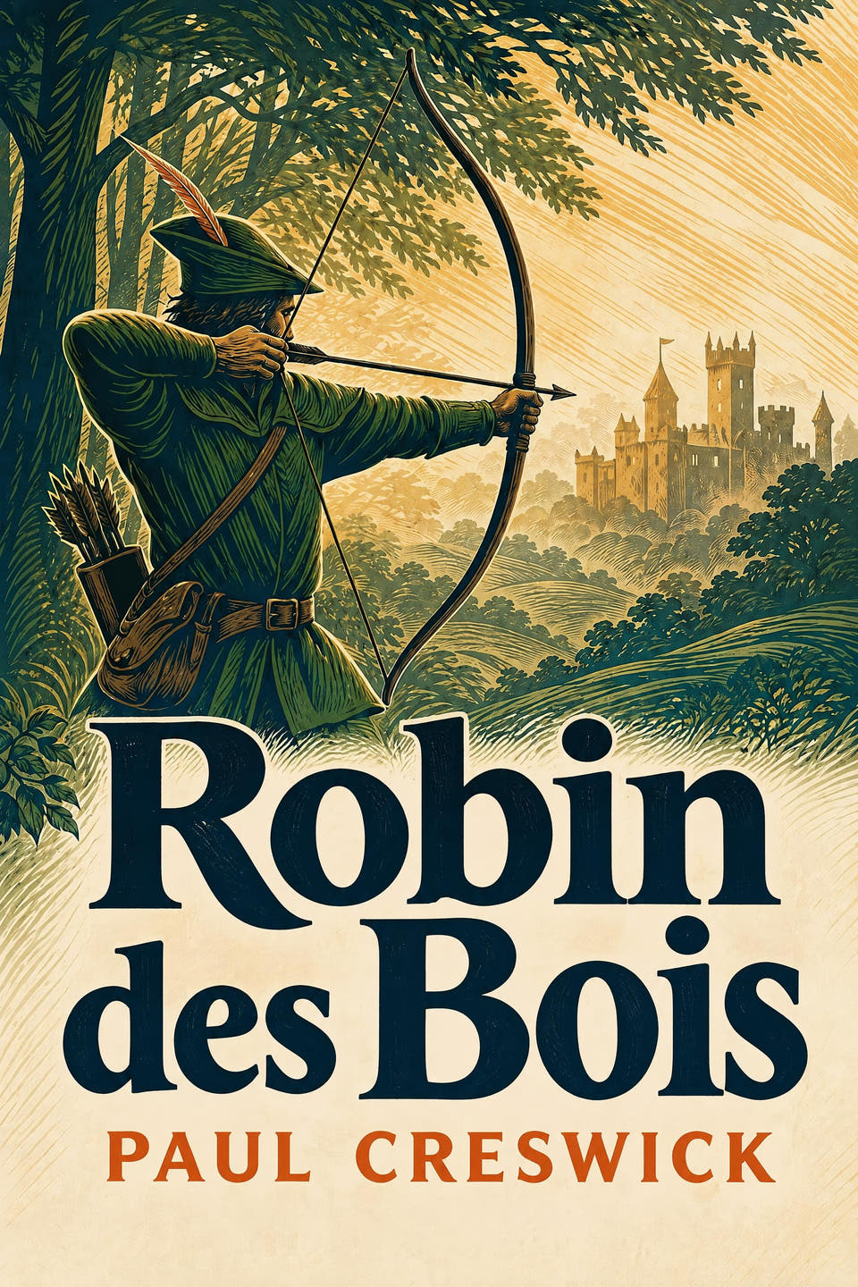 Robin des Bois by Paul Creswick, the cover