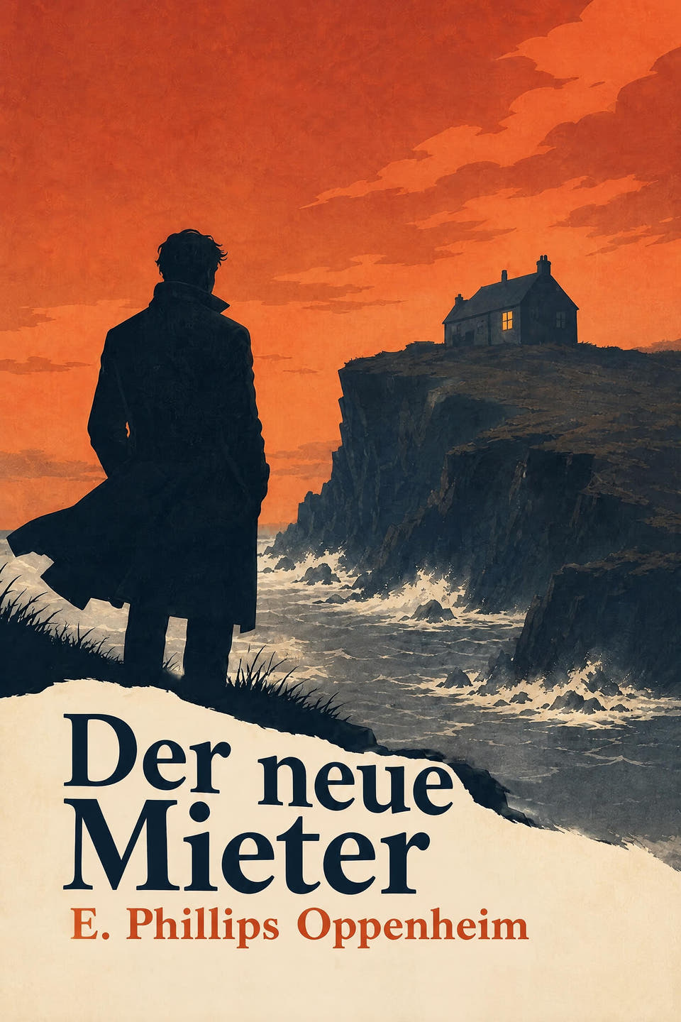 Der neue Mieter by E. Phillips Oppenheim, the cover