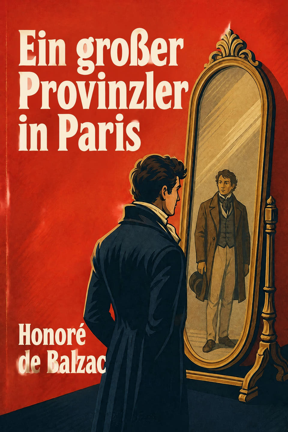 Ein großer Provinzler in Paris by Honoré de Balzac, the cover