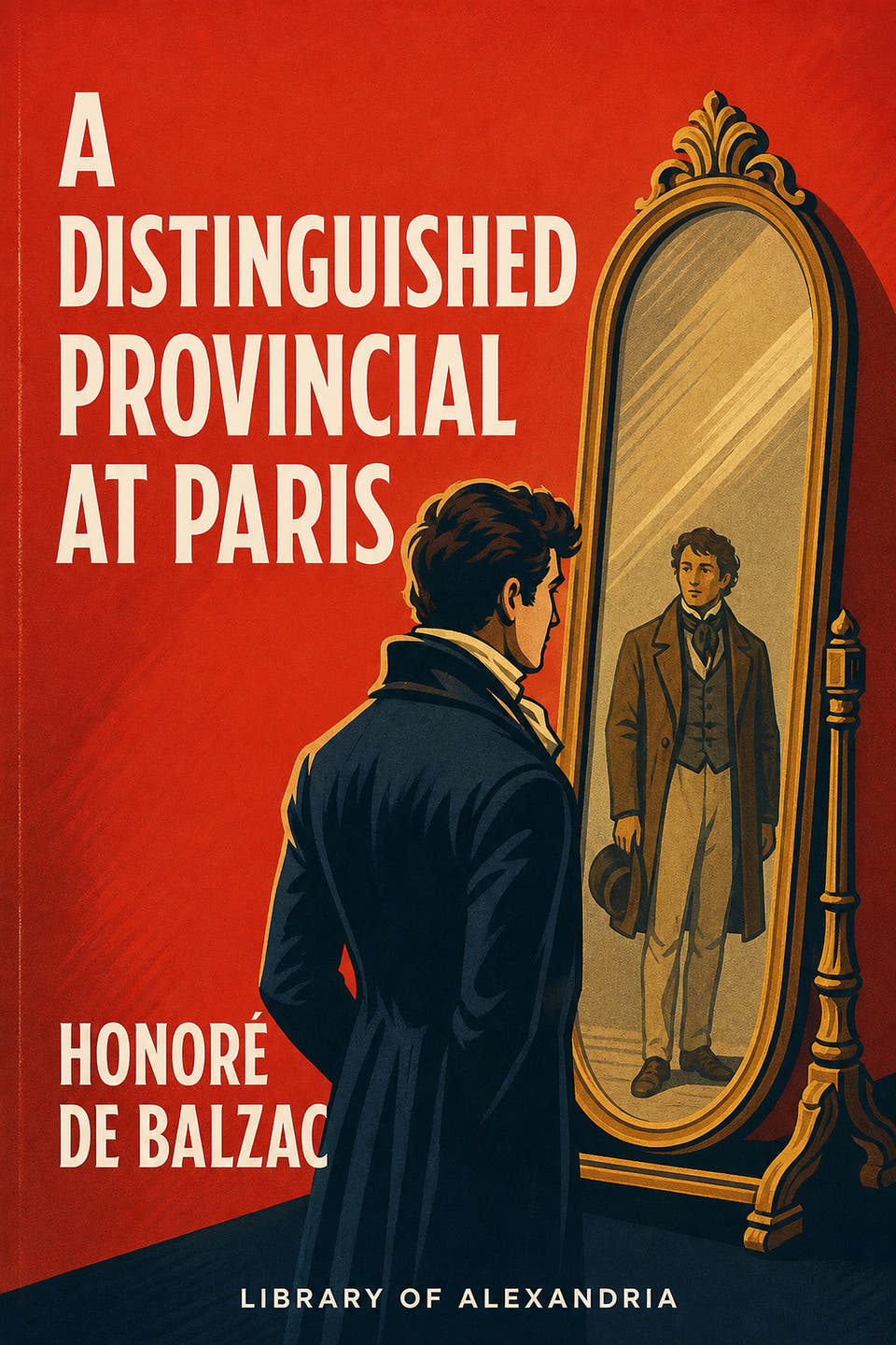 A Distinguished Provincial at Paris by Honoré de Balzac, the cover