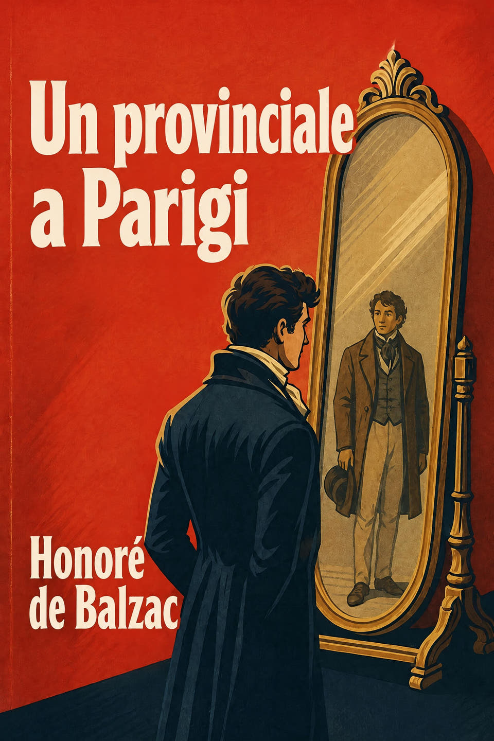 Un provinciale a Parigi by Honoré de Balzac, the cover