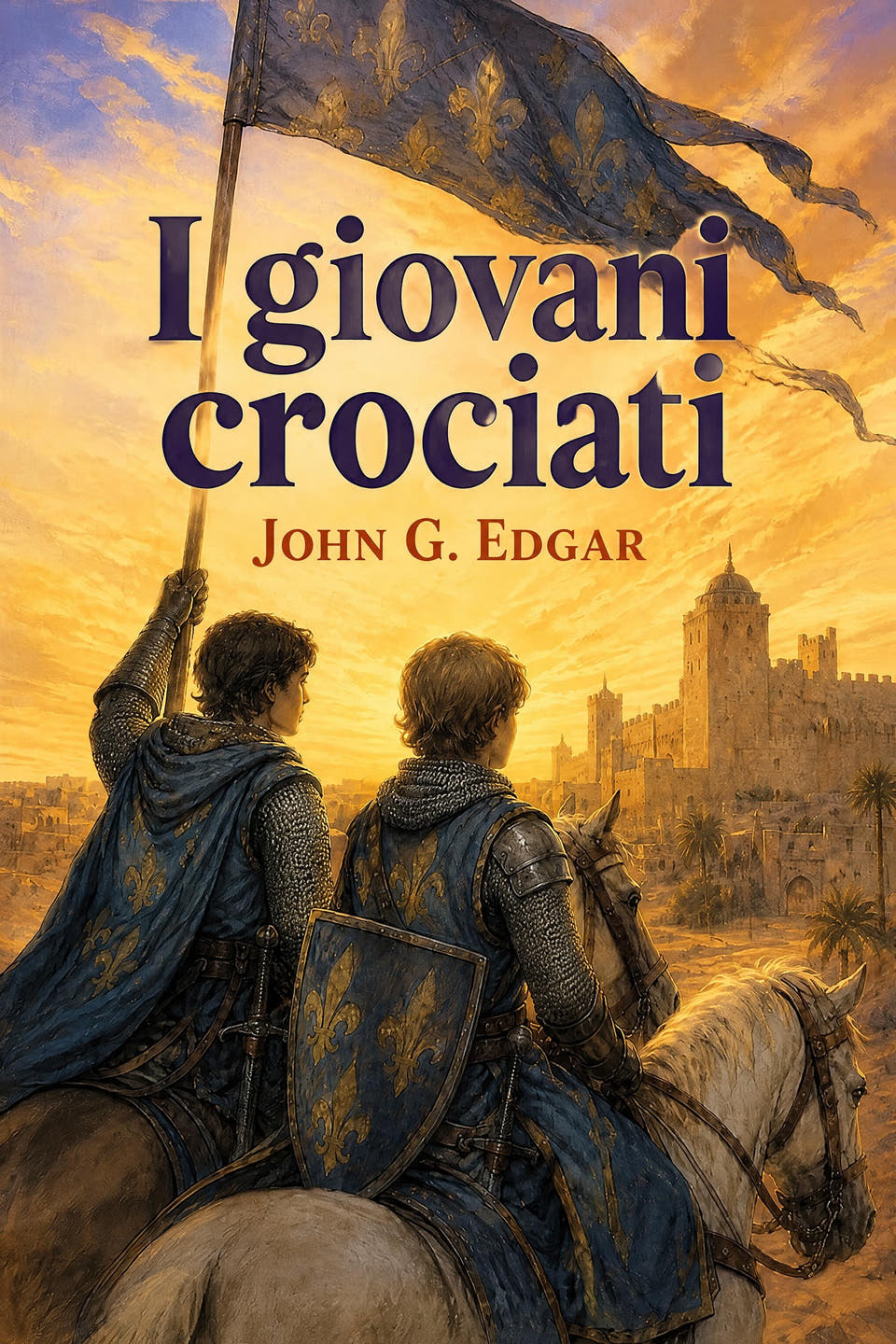I giovani crociati by John G. Edgar, the cover