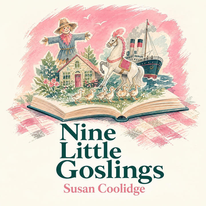 Nove piccoli paperotti, the audiobook cover