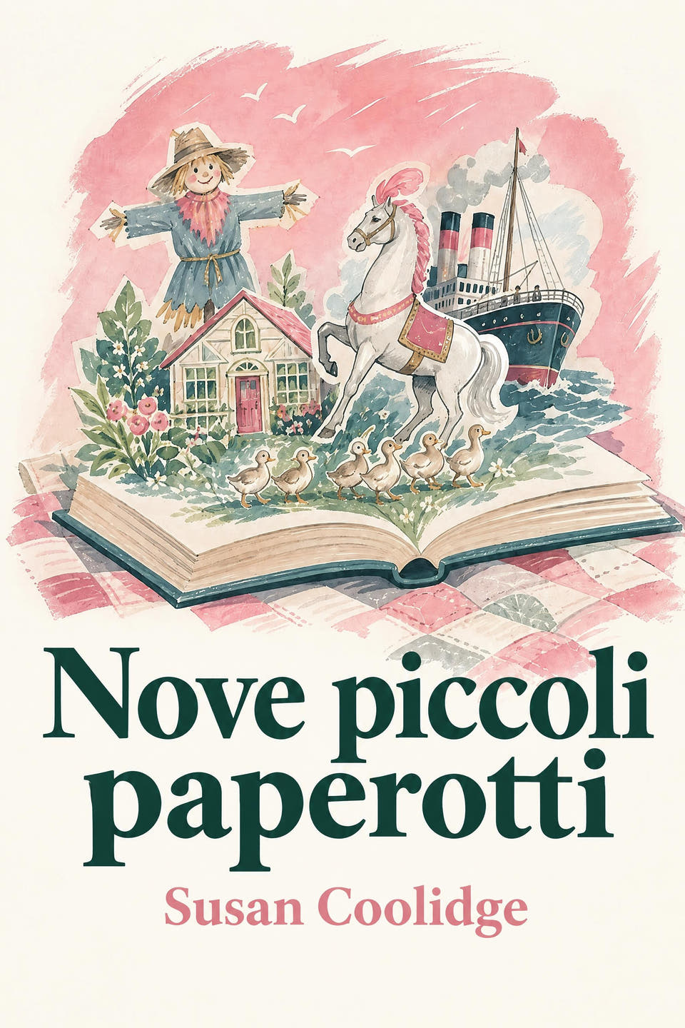 Nove piccoli paperotti by Susan Coolidge, the cover