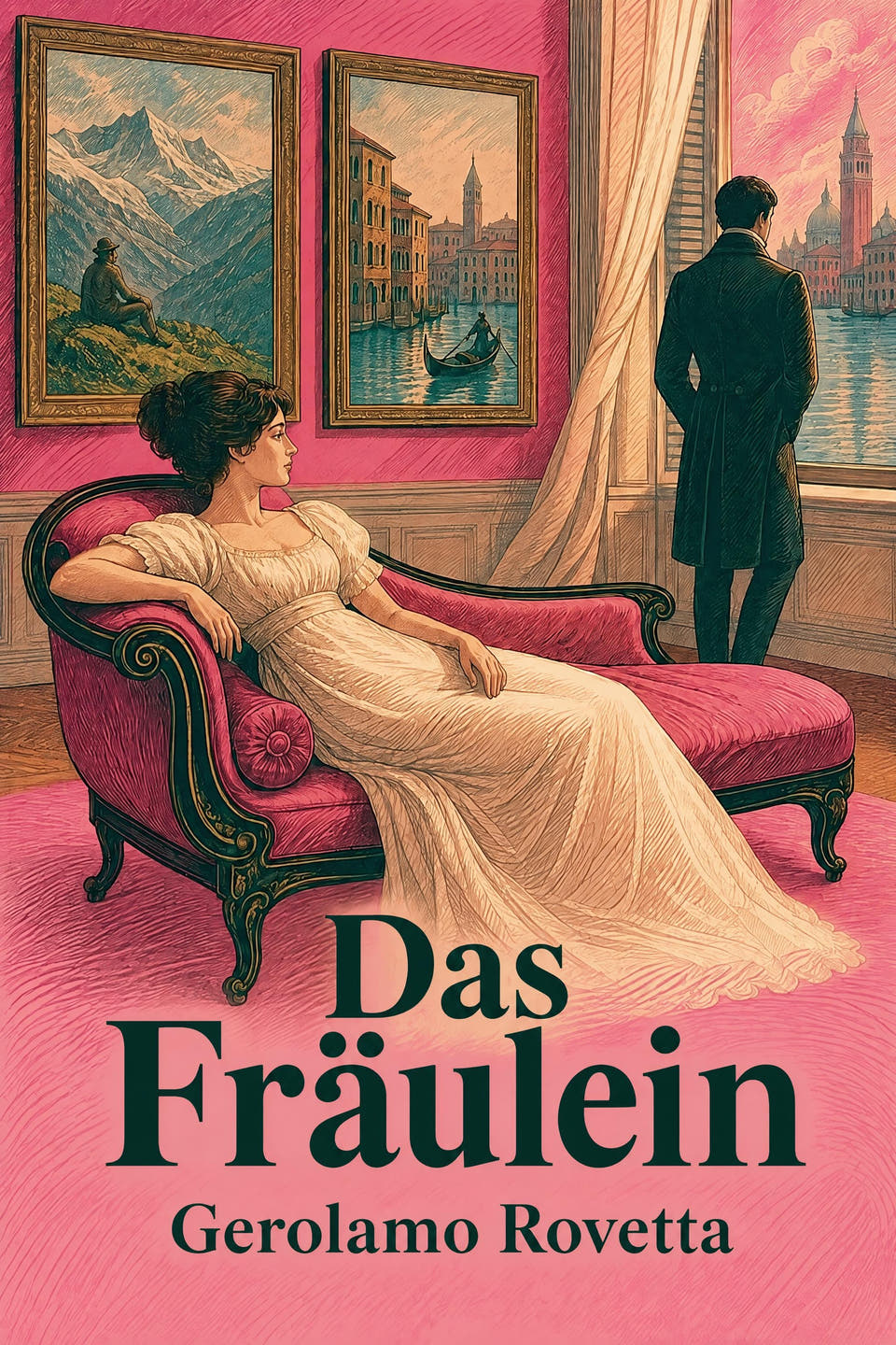 Das Fräulein by Gerolamo Rovetta, the cover