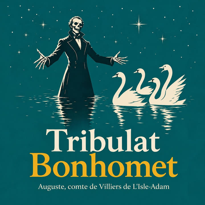Tribulat Bonhomet, the audiobook cover