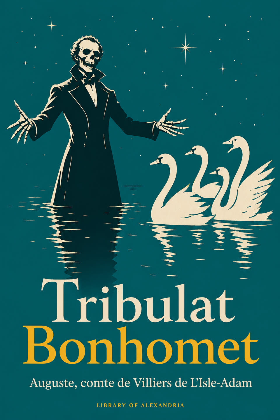Tribulat Bonhomet by Auguste de Villiers de L'Isle-Adam, the cover