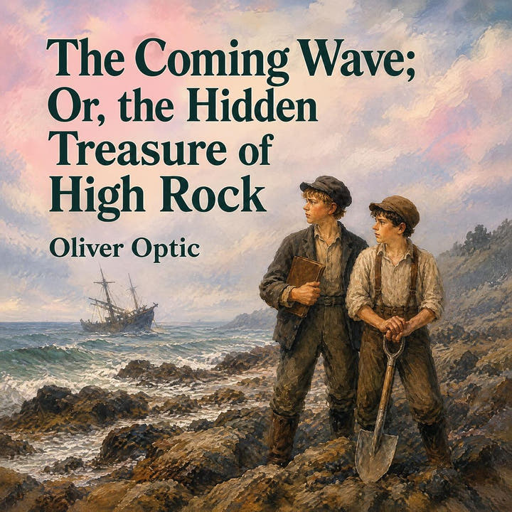 La ola que se avecina; o, el tesoro escondido de High Rock, the audiobook cover