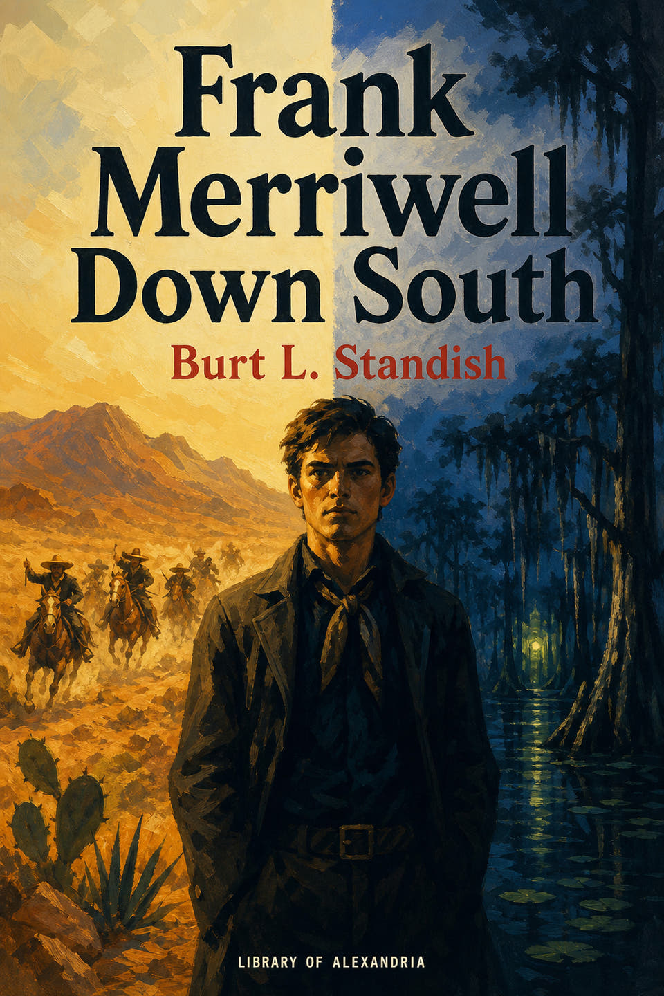 Frank Merriwell en el Sur by Burt L. Standish, the cover