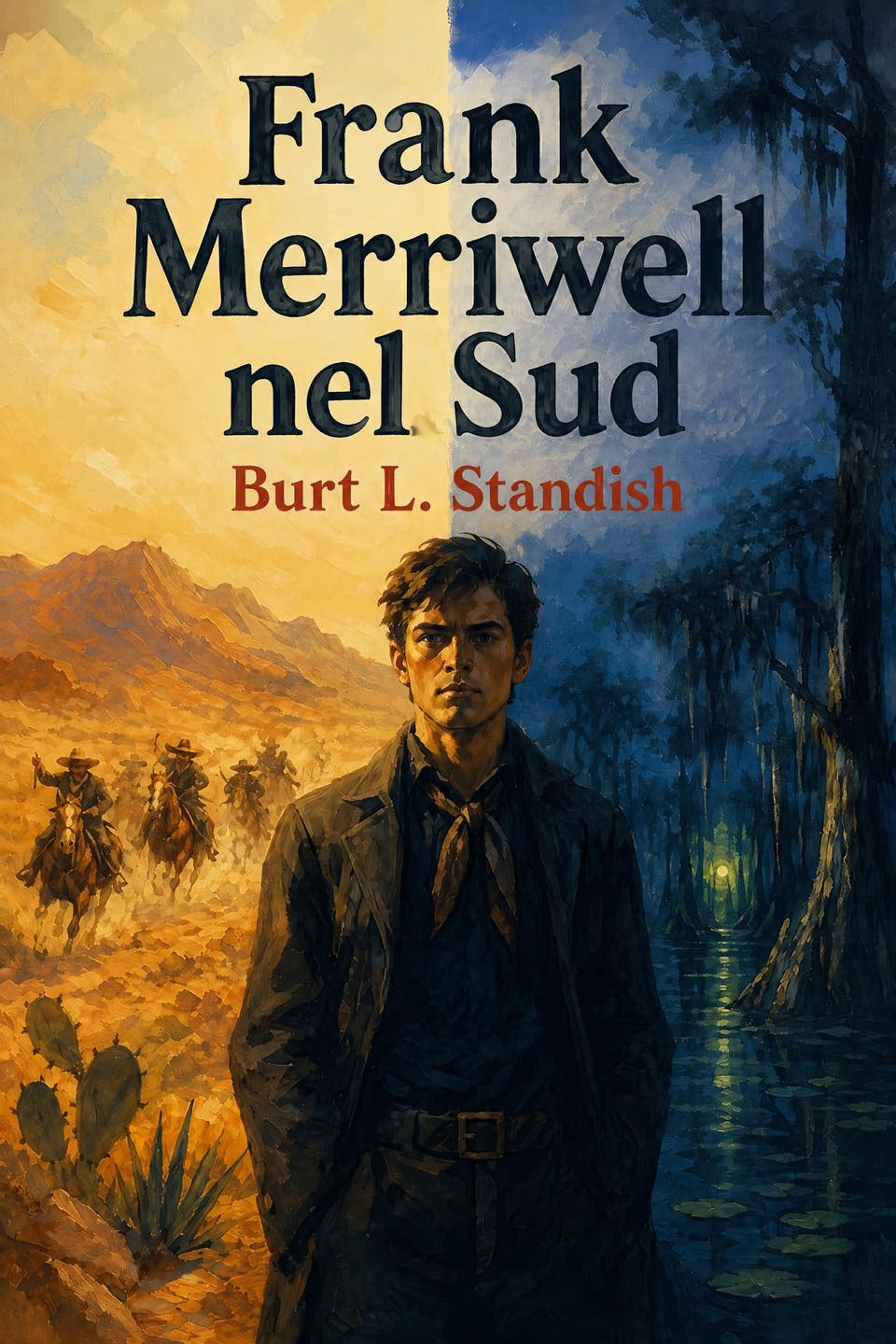 Frank Merriwell nel Sud by Burt L. Standish, the cover