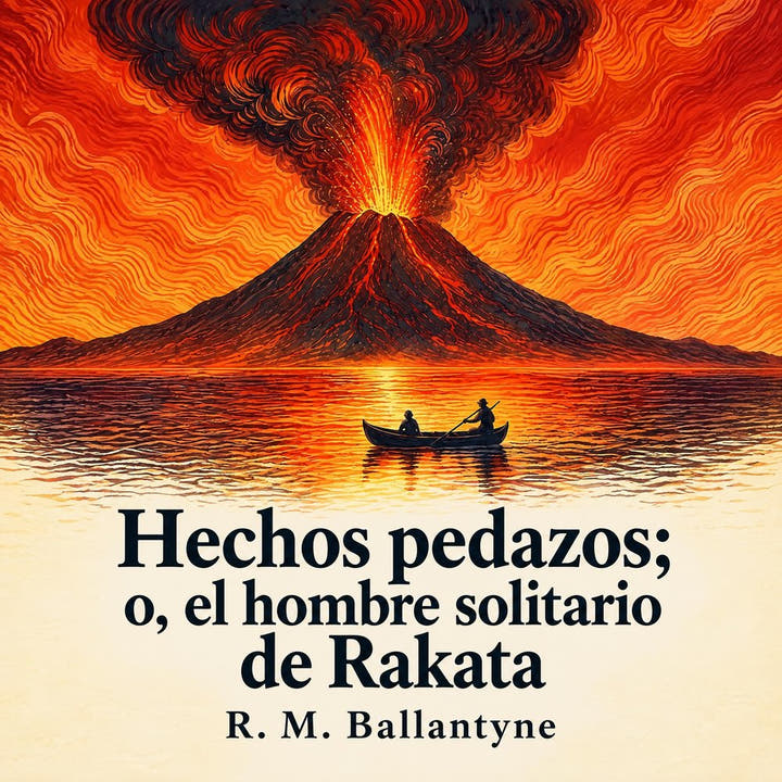 Hechos pedazos; o, el hombre solitario de Rakata, the audiobook cover