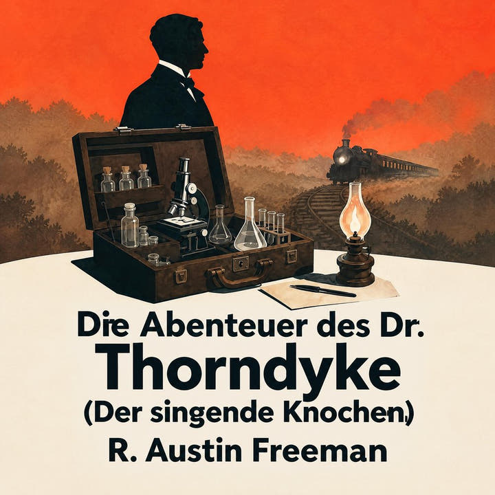 Die Abenteuer des Dr. Thorndyke (Der singende Knochen), the audiobook cover