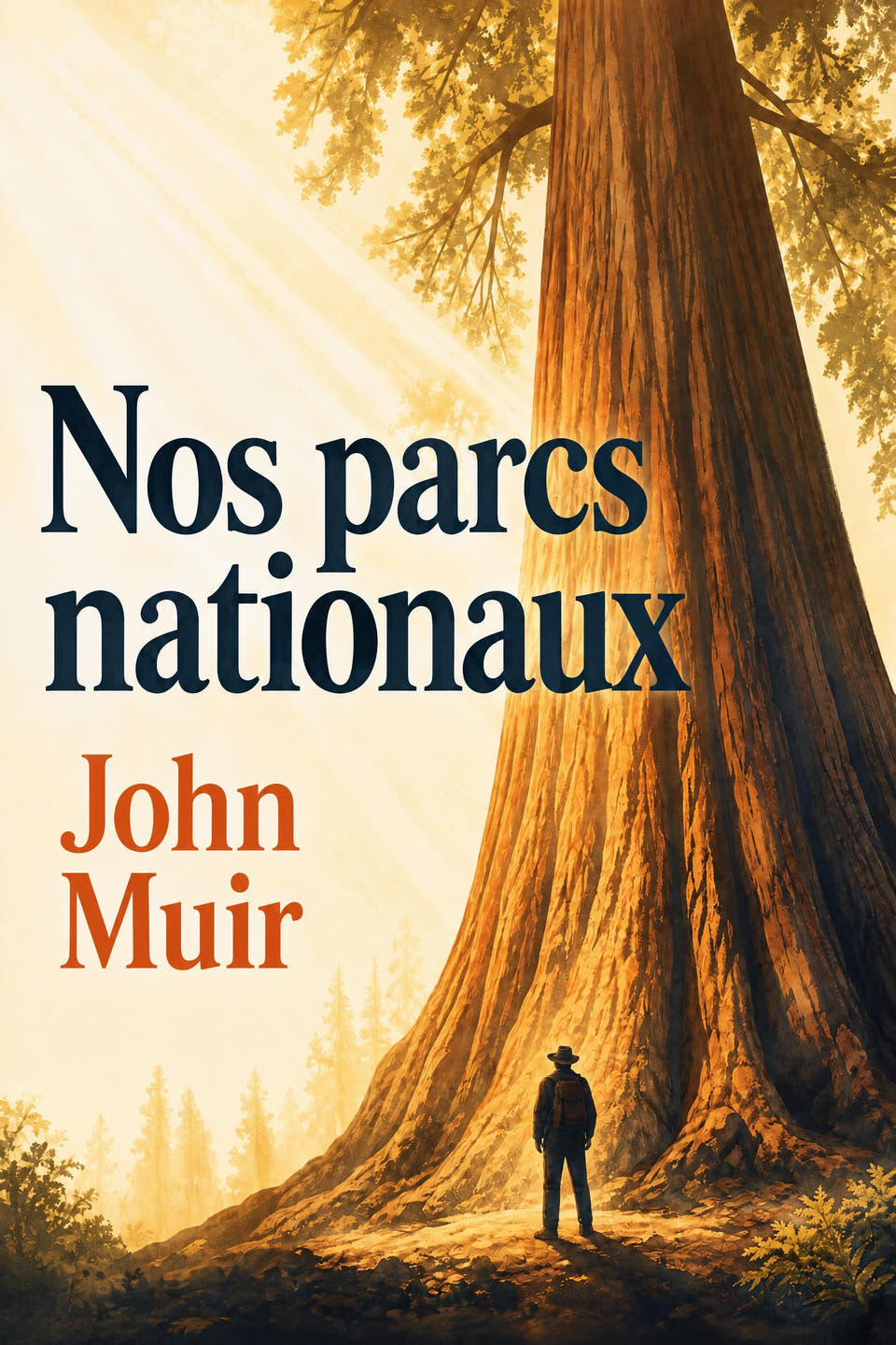 Nos parcs nationaux by John Muir, the cover