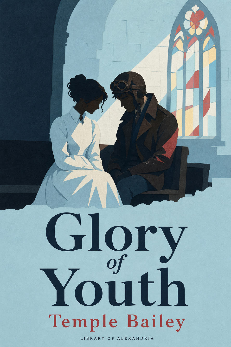 Gloria de la juventud by Temple Bailey, the cover