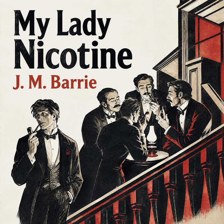 Ma Lady Nicotine, the audiobook cover