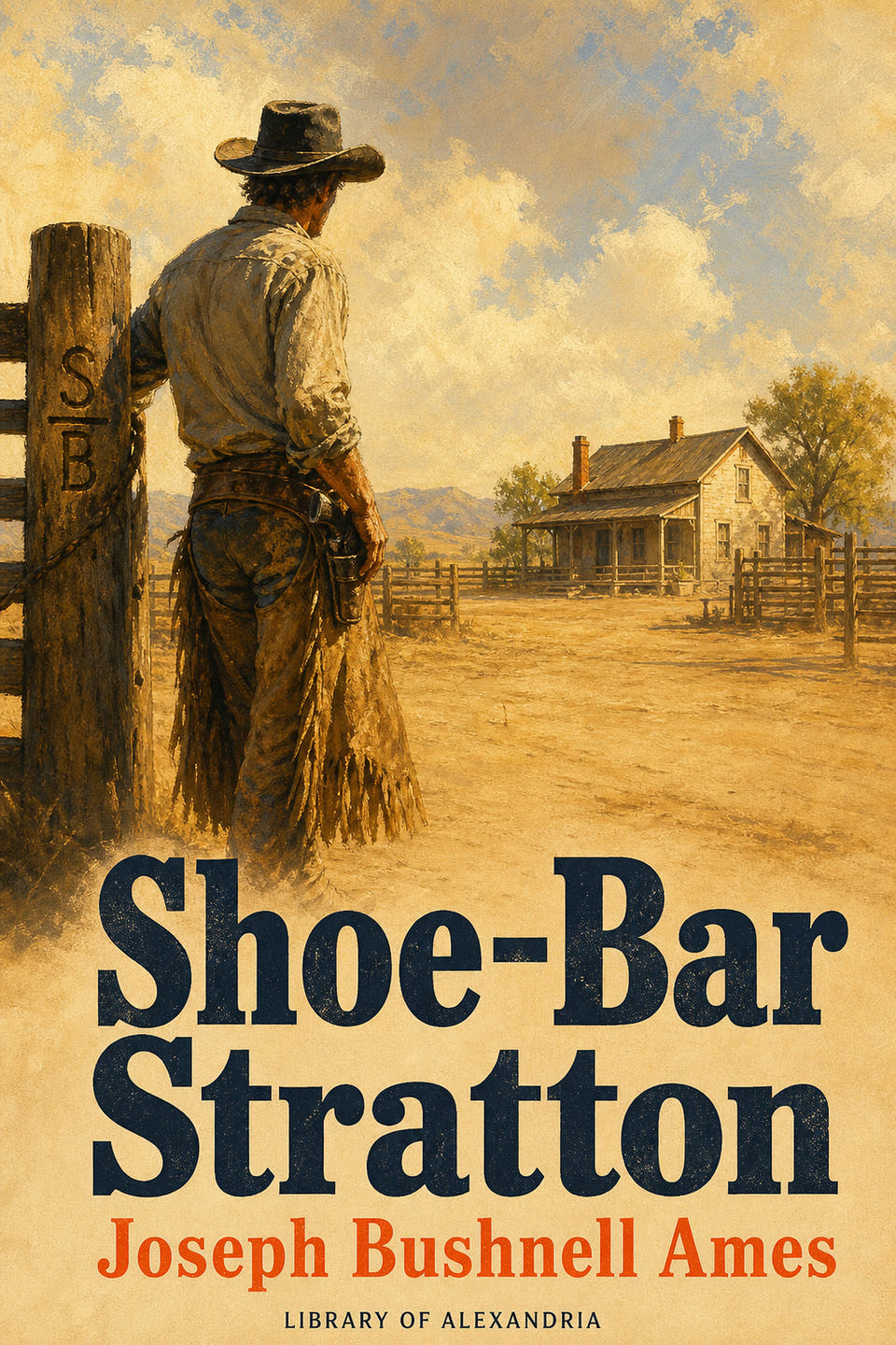 Shoe-Bar Stratton by Joseph Bushnell Ames, the cover