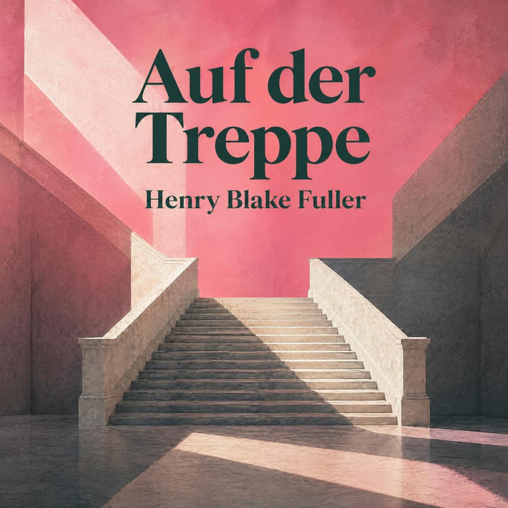 Auf der Treppe, the audiobook cover