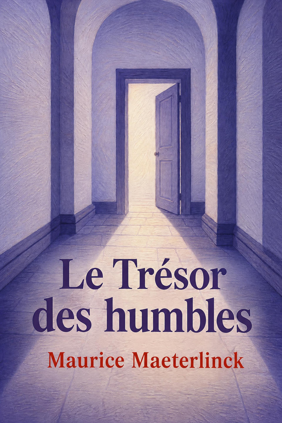 Le Trésor des humbles by Maurice Maeterlinck, the cover