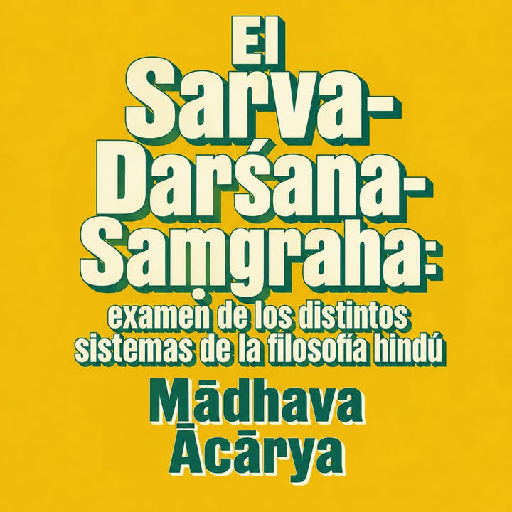 El Sarva-Darśana-Saṃgraha: examen de los distintos sistemas de la filosofía hindú, portada del audiolibro