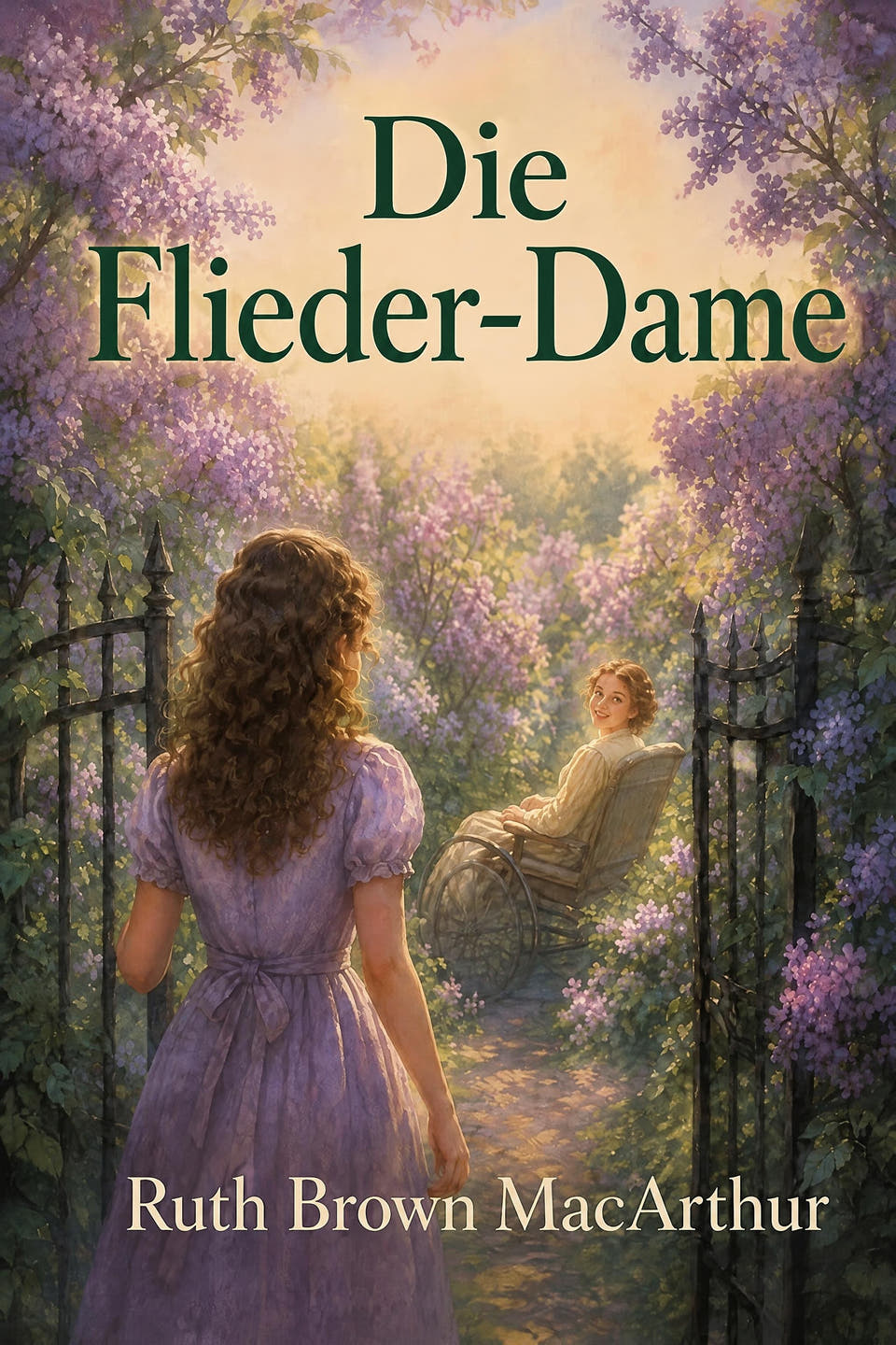 Die Flieder-Dame by Ruth Brown MacArthur, the cover