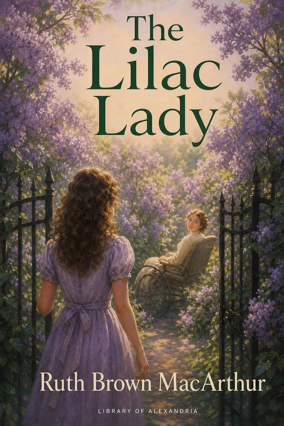La Dama de las Lilas by Ruth Brown MacArthur, the cover